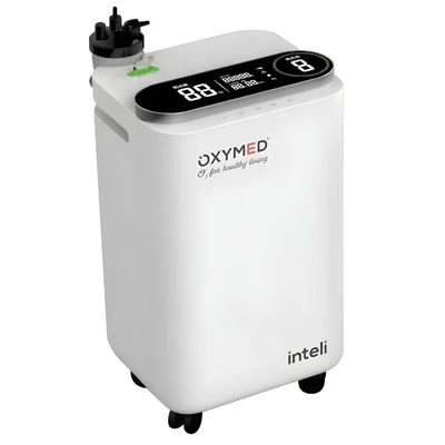 Oxymed Inteli 5 LPM Oxygen Concentrator - with Pulse oximeter